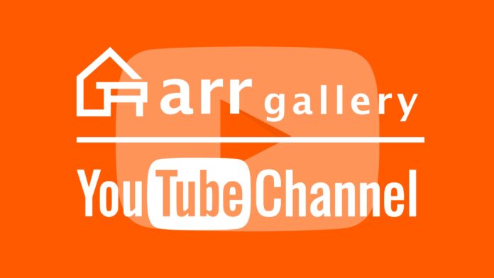 「アールギャラリー」YouTubeチャンネル開設のメイン画像