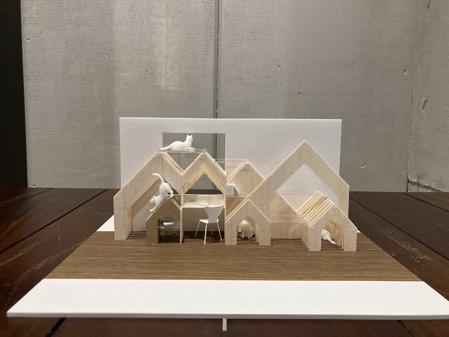 “子どものためのジャングルジム”「第１回建築模型コンテスト」最終選考最優秀賞は九州大学学生の作品「KUMONOSU」のサブ画像13_7　 窓辺
