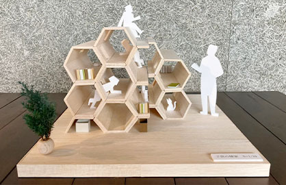 “子どものためのジャングルジム”「第１回建築模型コンテスト」最終選考最優秀賞は九州大学学生の作品「KUMONOSU」のサブ画像9_七位：作品No7【子供の棲家】