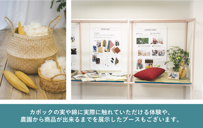 【本日10月15日(金)オープン！】木の実由来のサステナブルファッションブランド「KAPOK KNOT」が日本橋に予約制の期間限定ショールーム「Farm to Fashion Base」をオープンのサブ画像3