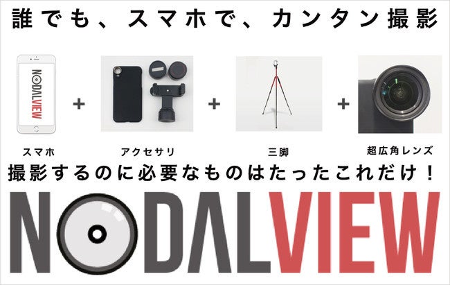 「不動産テックのTATSUJIN」による物件撮影アプリ「NODALVIEW」の利用店舗が岡山県に誕生のサブ画像1_物件撮影アプリ「NODALVIEW」