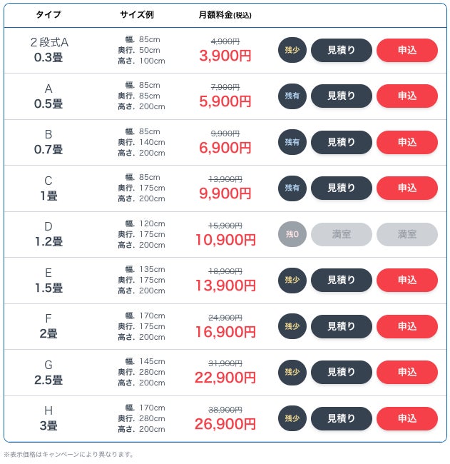 【10月1日(土)オープン】見学から契約、解約まで完全非接触・非対面、お申し込みからご利用まで最短1時間！都内にて絶賛運営中のトランクルーム【スペラボ】が墨田区東駒形に出店！のサブ画像2