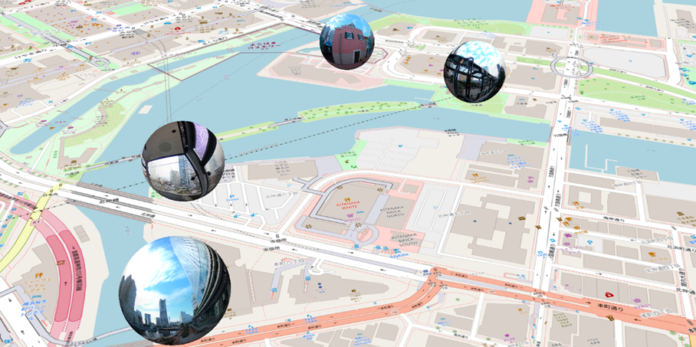 SINC 、360度カメラ画像と地図を連携させる「PE360＋GIS」を開発！のメイン画像