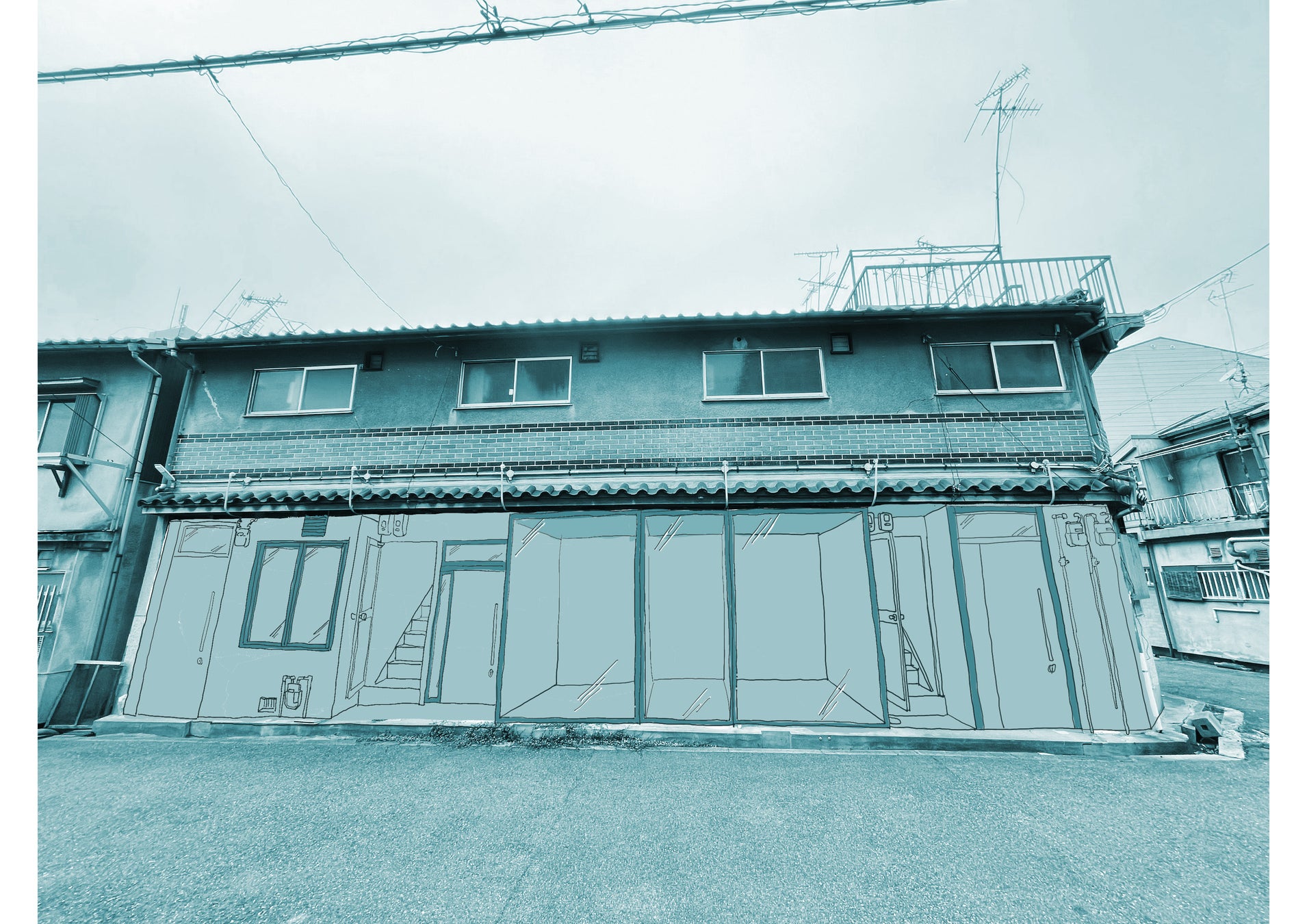 入居者とつくる、大阪・北加賀屋の文化住宅リノベーションプロジェクトネオカスタム賃貸・入居者募集開始！のサブ画像2