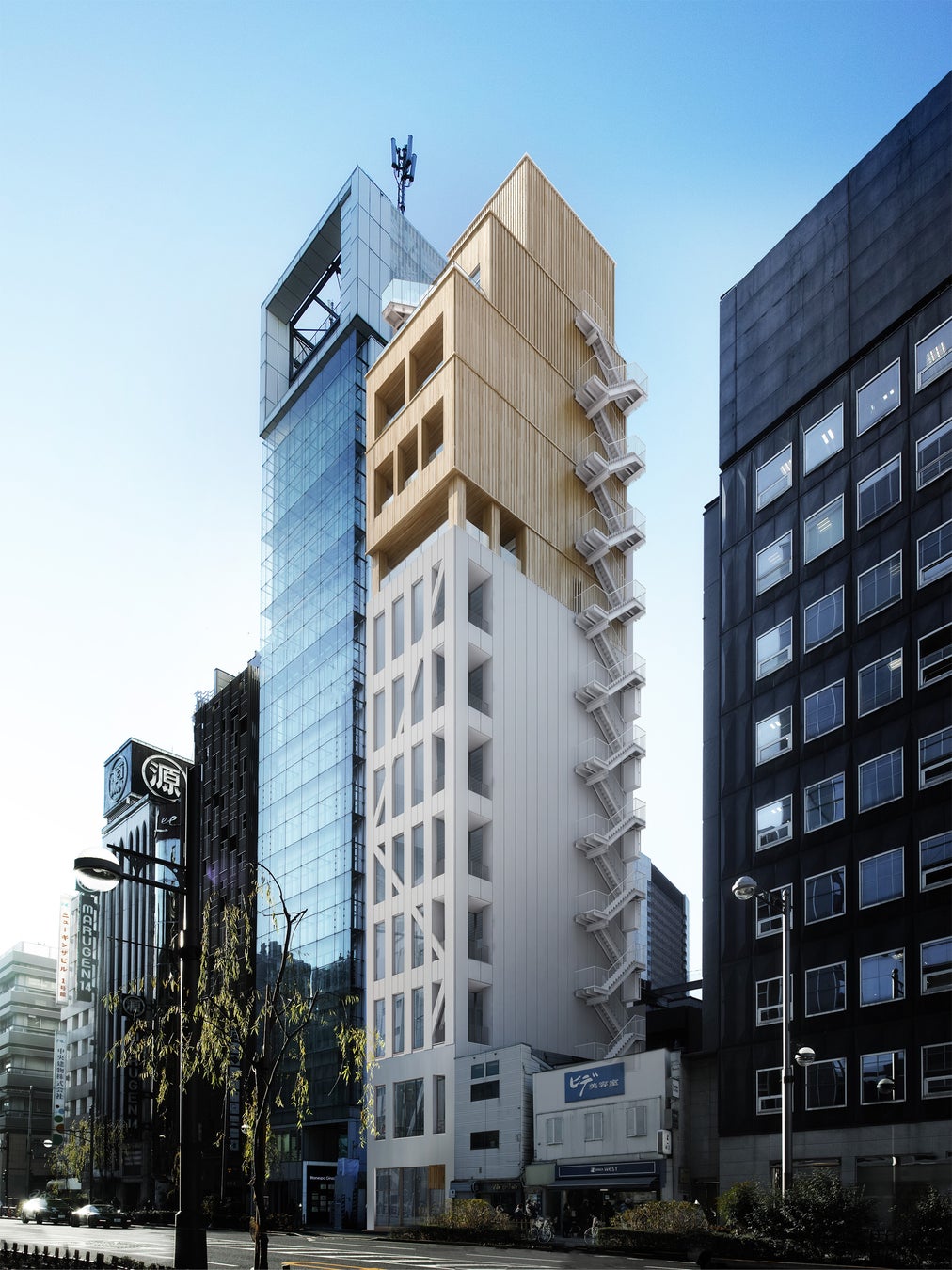 2023年5月竣工｜東京・銀座7丁目に 木造新築ビル「銀座髙木ビル（仮）」のサブ画像1