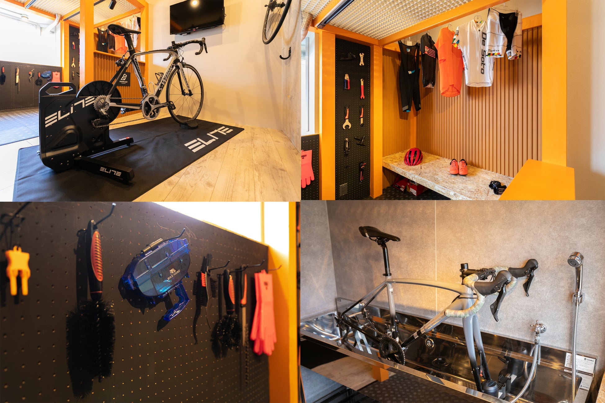 自転車専門店「カミハギサイクル」と制作したロードバイク好きのための賃貸住宅「自転車と暮らすガレージＲＯＯＭ」を11月21日(火)よりサイト公開のサブ画像3
