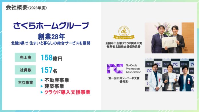 さくらホームグループが「全国クラウド実践大賞（総務省 後援）」の支援部門で受賞のメイン画像