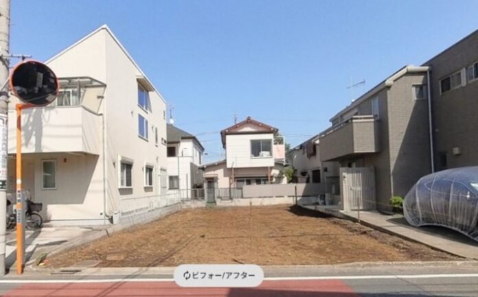 「世田谷区奥沢」の富裕層向け大型戸建完成前のAR販売開始のメイン画像