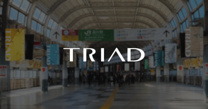 TRIAD、全39種類の壁面を用いた広告を品川駅、虎ノ門ヒルズ駅、大手町駅、外苑前駅にて展開のメイン画像