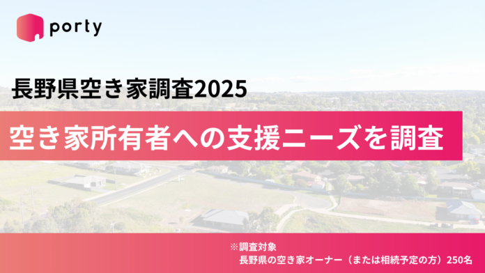 【長野県の空き家実態調査2025】空き家関連の法律・制度に関する支援ニーズ調査のメイン画像