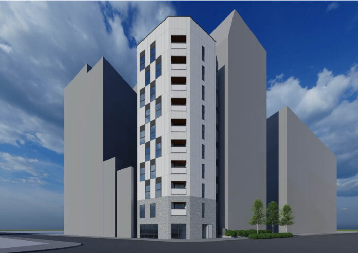 【着工のお知らせ】街に“光”を届ける、商業ビルが中央区新川に建設中！のメイン画像